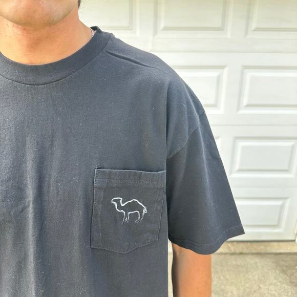 Vintage 90s Men's Camel Cigarettes Eclipse Pocket Tee Size XL - Picture 3 of 6